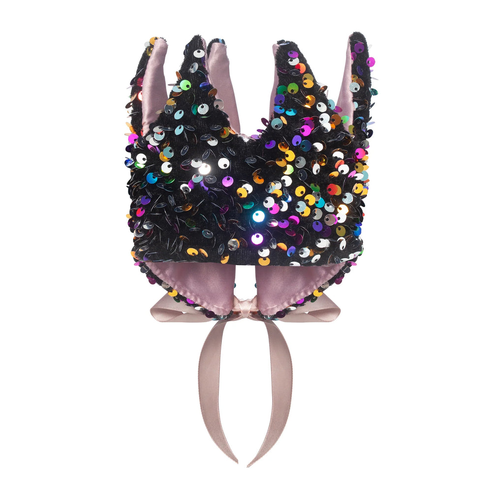 Rainbow Sequin Crown