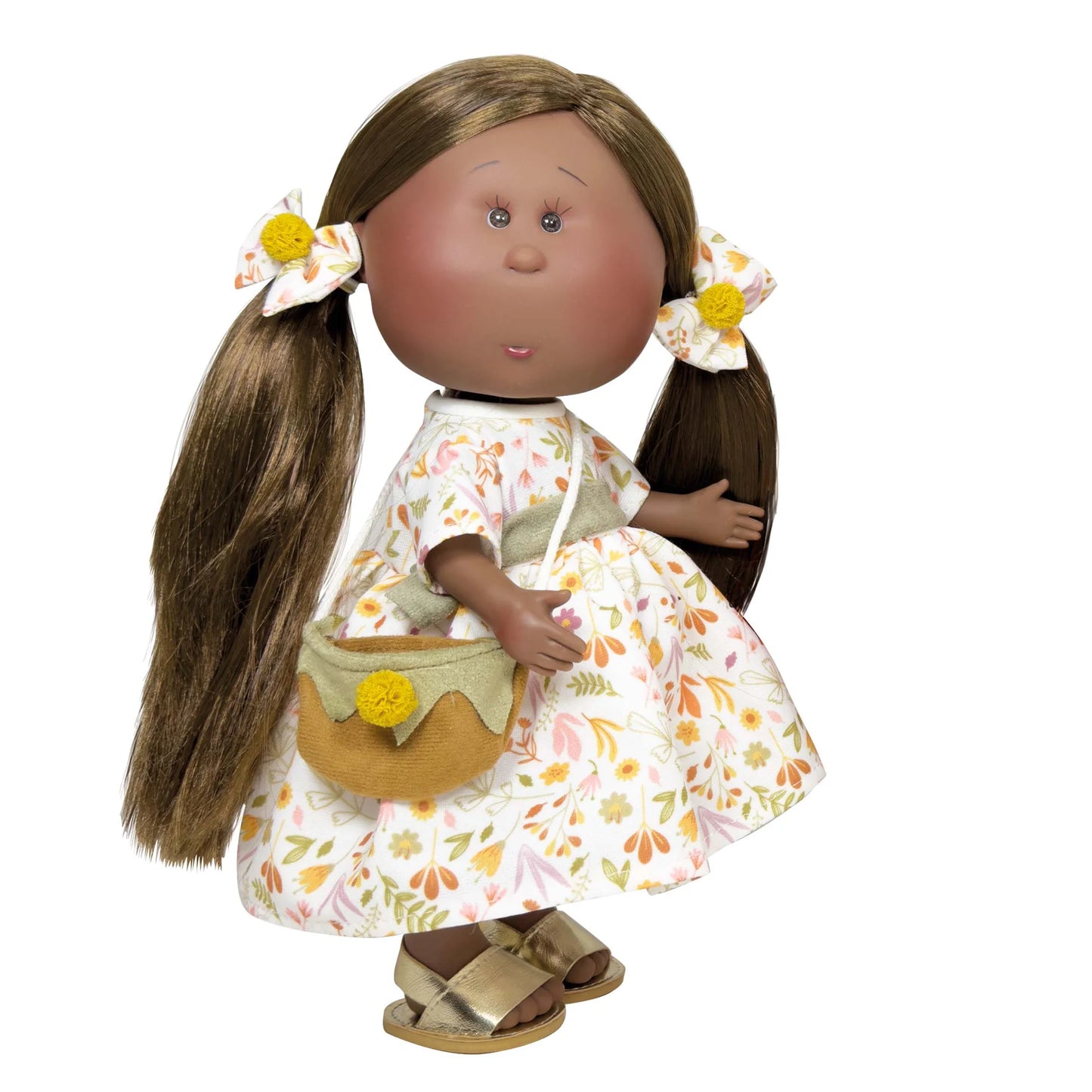 Little Mia Autumn Picnic Doll | With Pigtails