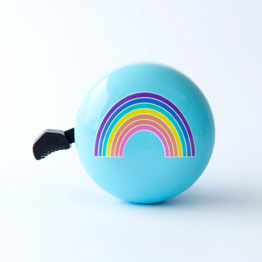 Bike & Scooter Bell  | Light Blue Rainbow