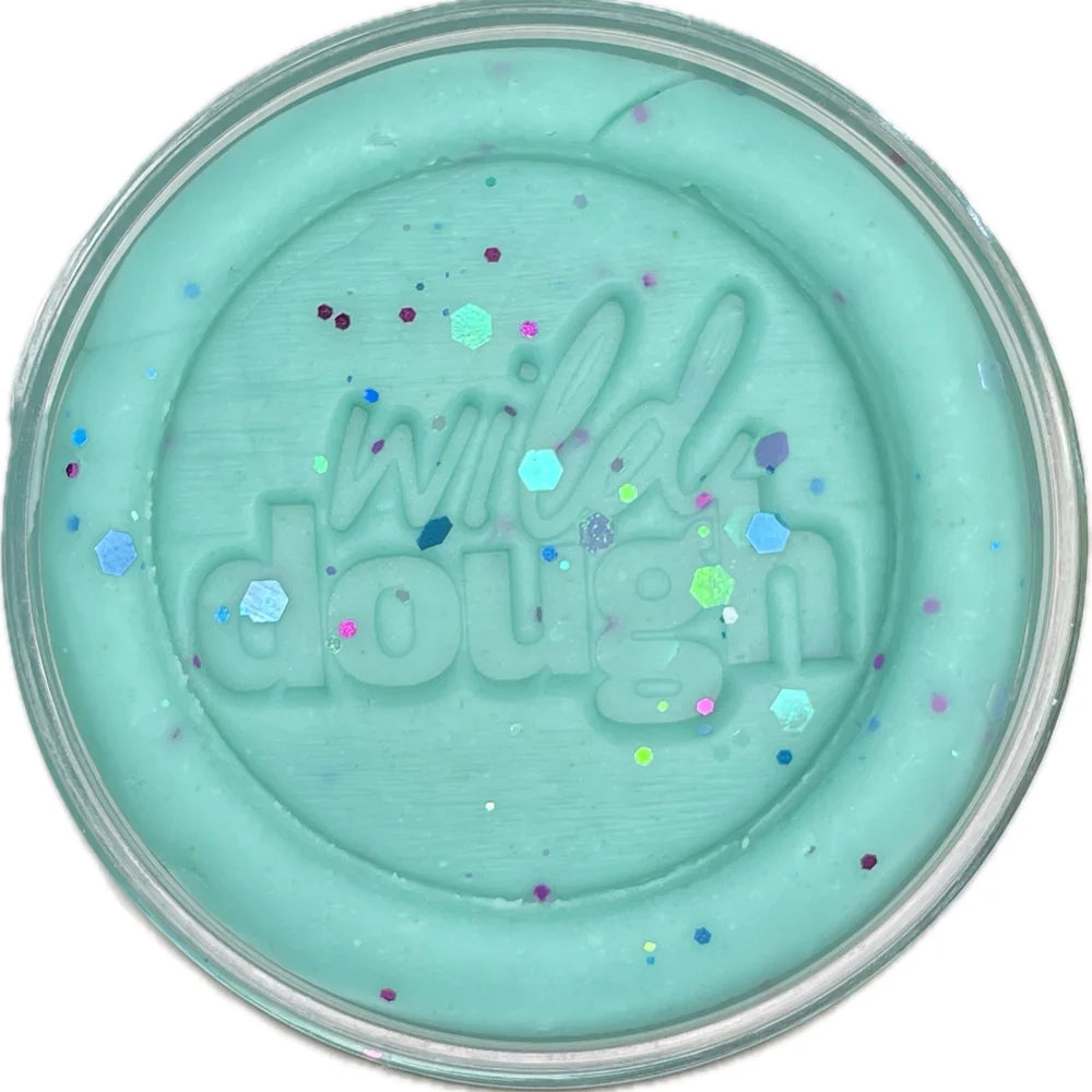 Mermaid Mint Glitter Playdough