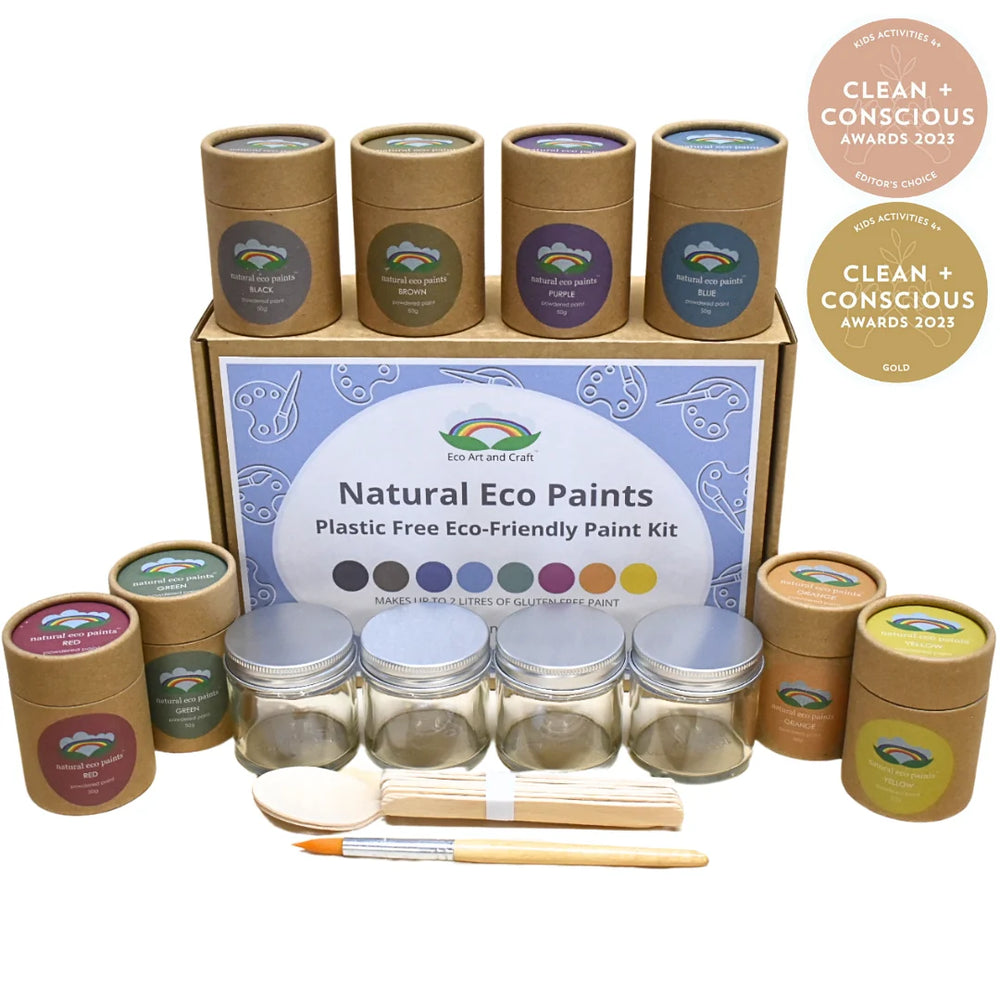 Natural Eco Paints | With Jars