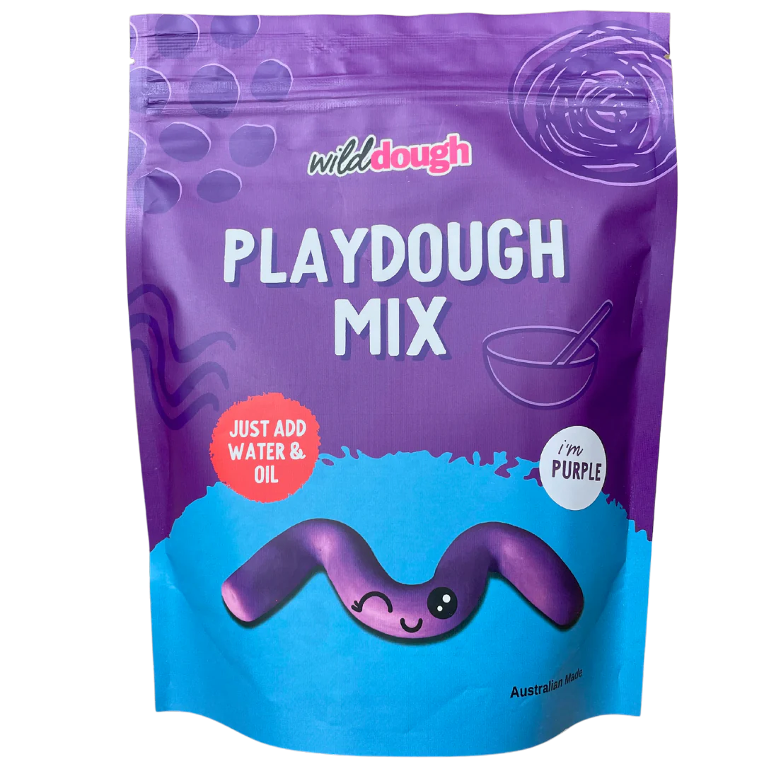 DIY Playdough Mix | Purple