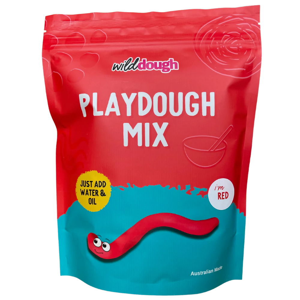 DIY Playdough Mix | Red