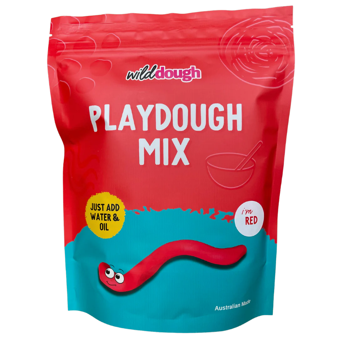 DIY Playdough Mix | Red