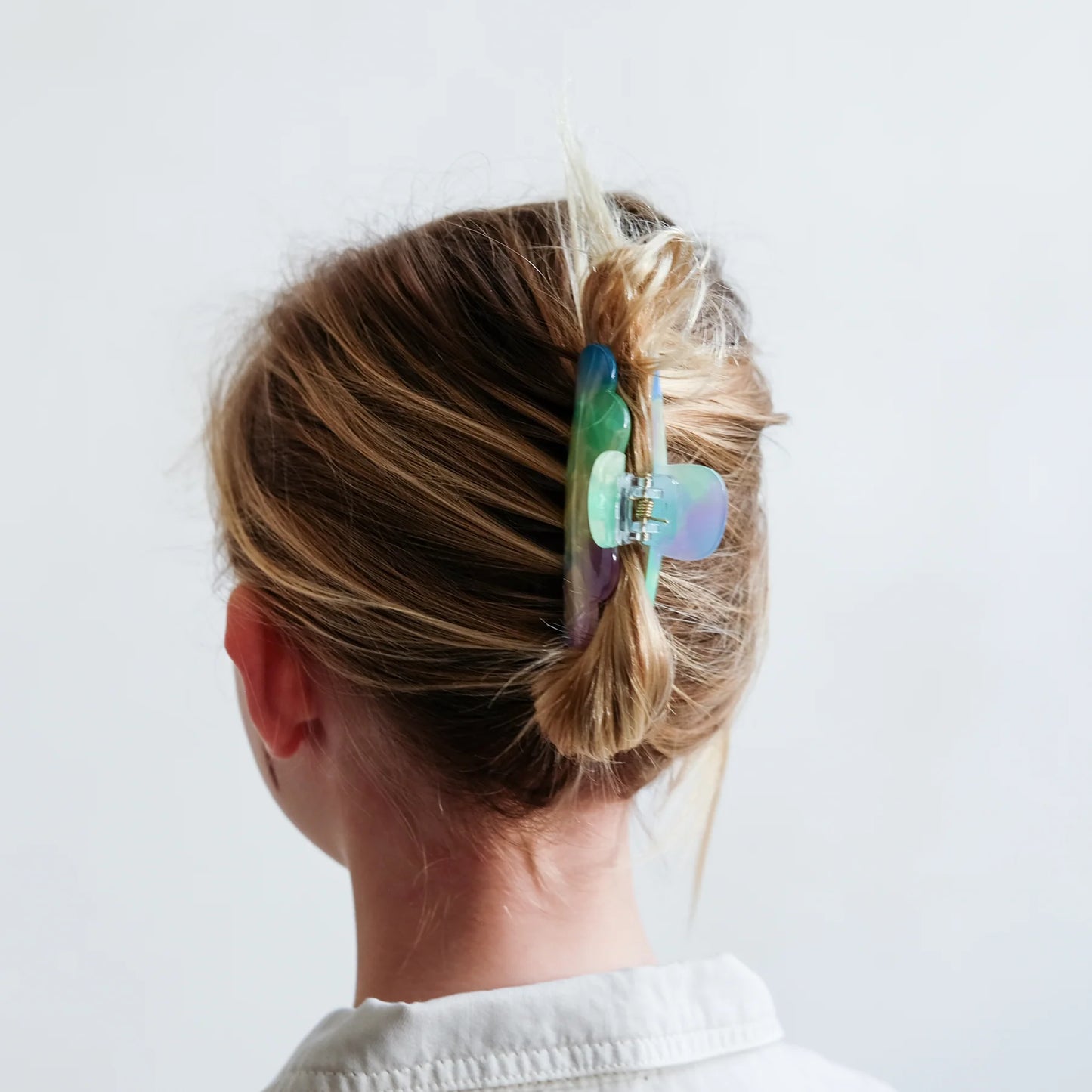 Cloudy Bulldog Hair Clip